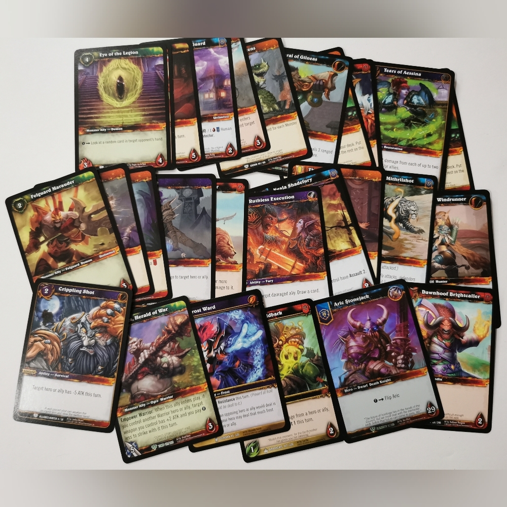 World of warcraft TCG/CCG lot